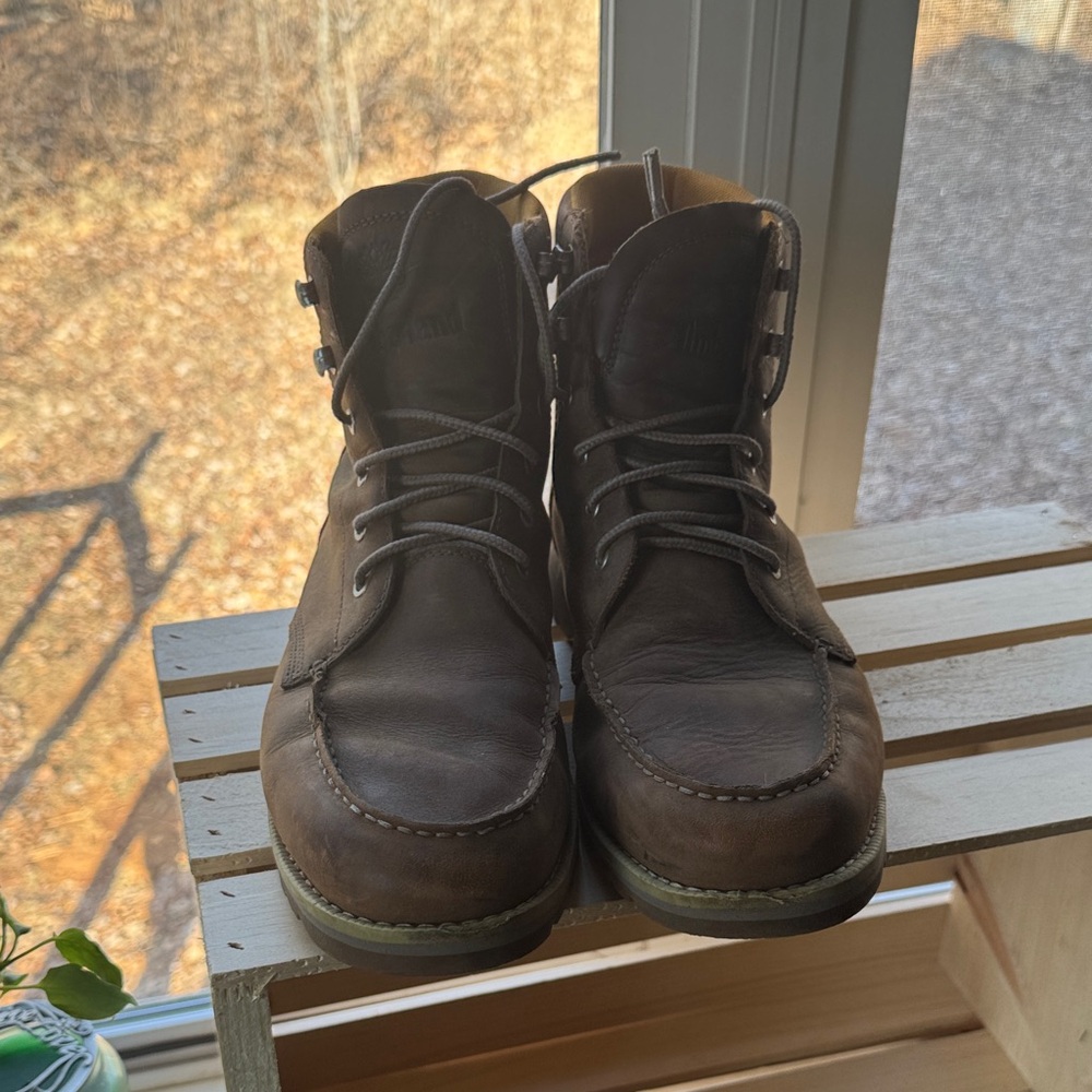 Timberland PRO Dark Brown Leather Boots